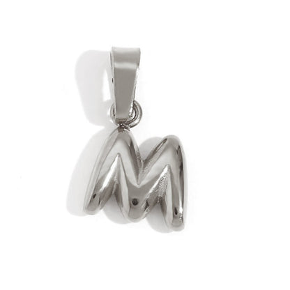 Bubble Letter Necklace